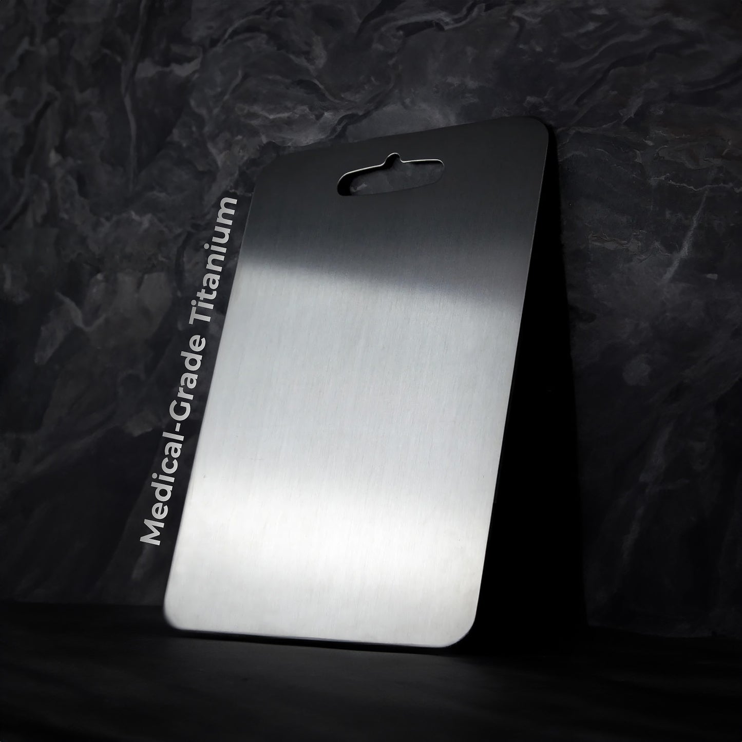 Samurai™ 100% Pure Titanium Cutting Board - Superior Hygiene & Durability